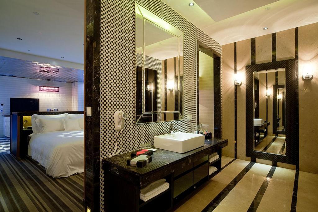 Wego Funtel - Dazhi Branch Motel Тайпей Стая снимка