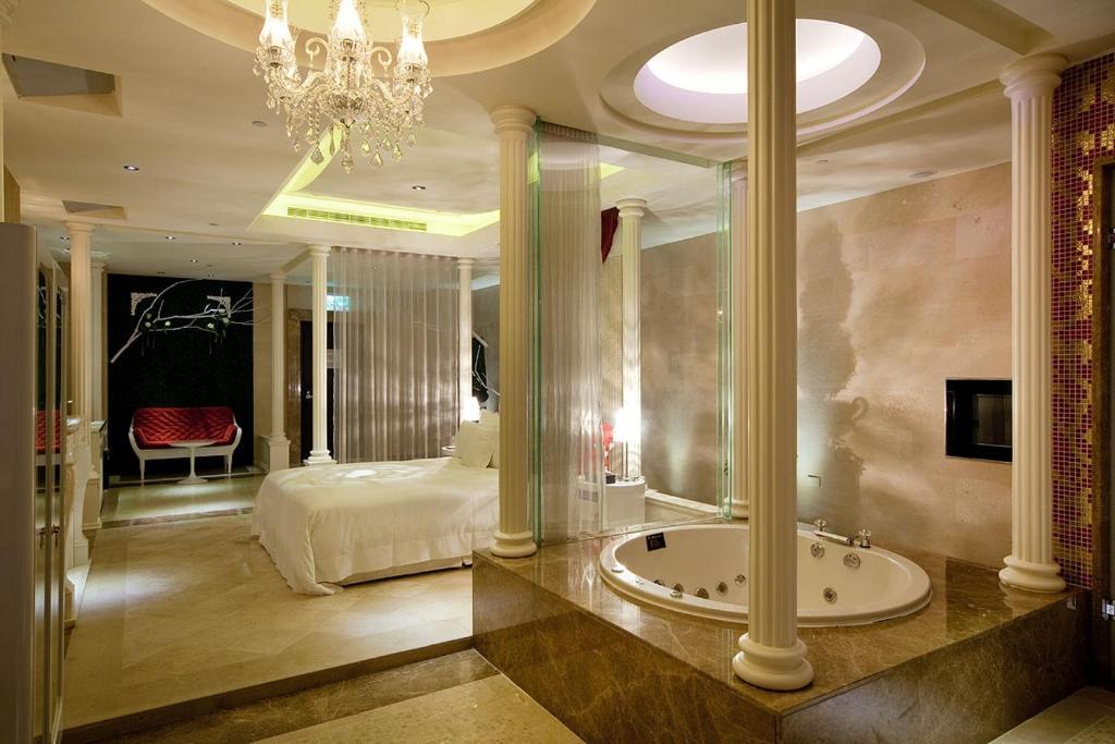 Wego Funtel - Dazhi Branch Motel Тайпей Стая снимка